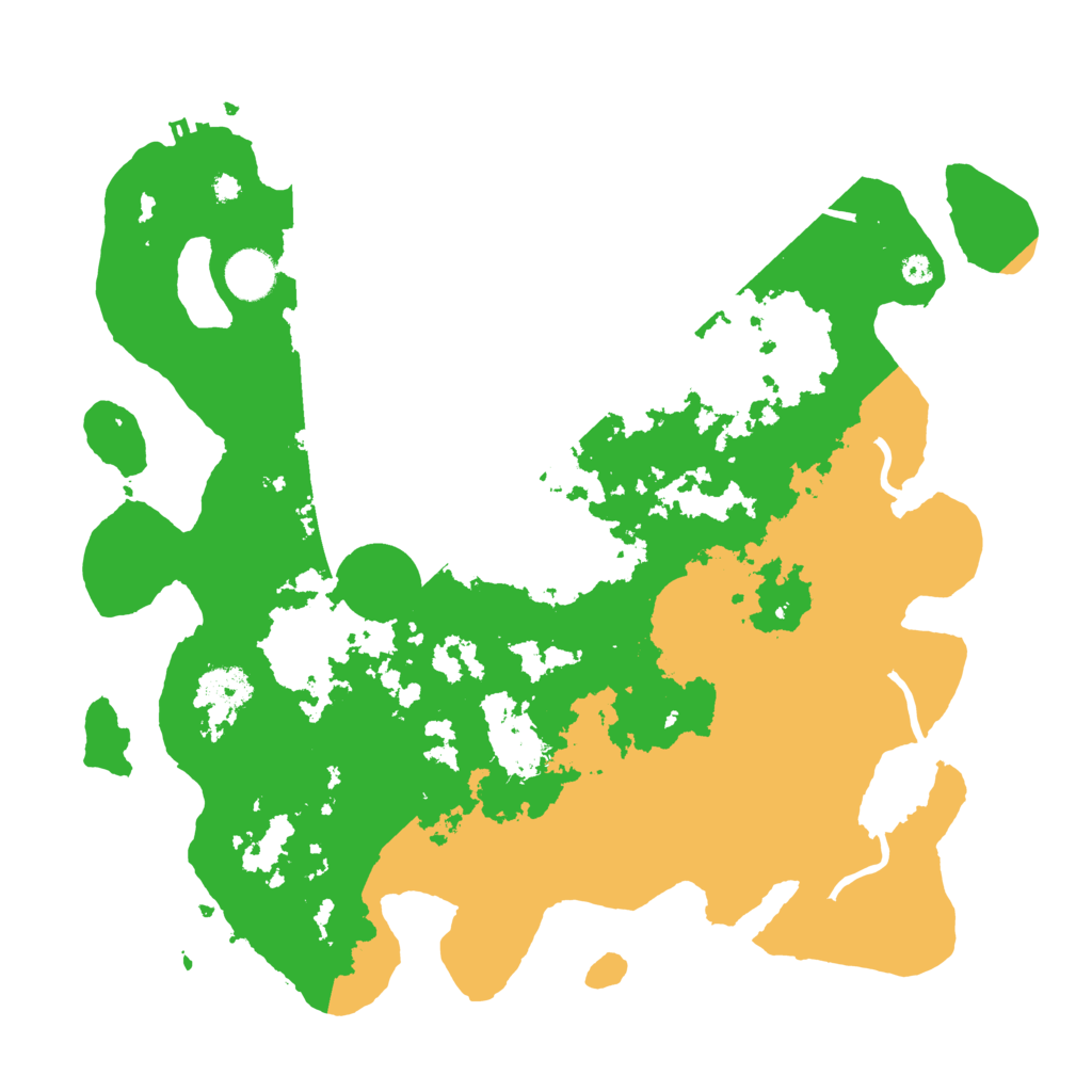 Biome Rust Map: Procedural Map, Size: 3750, Seed: 1995133055
