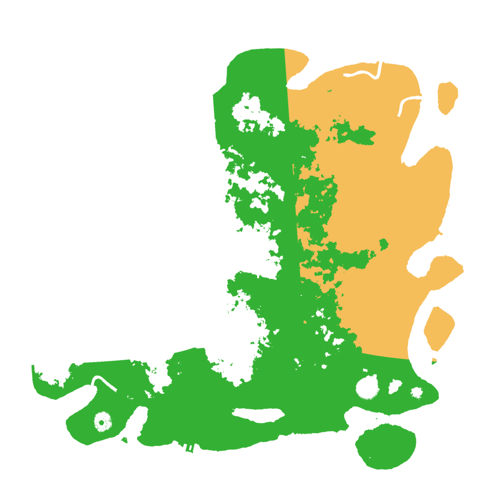 Biome Rust Map: Procedural Map, Size: 4000, Seed: 1258169972