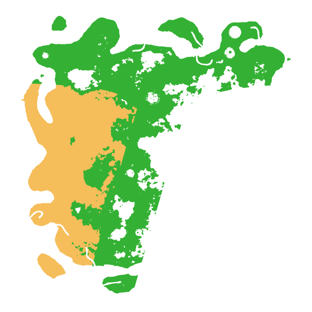 Biome Rust Map: Procedural Map, Size: 4500, Seed: 275915369