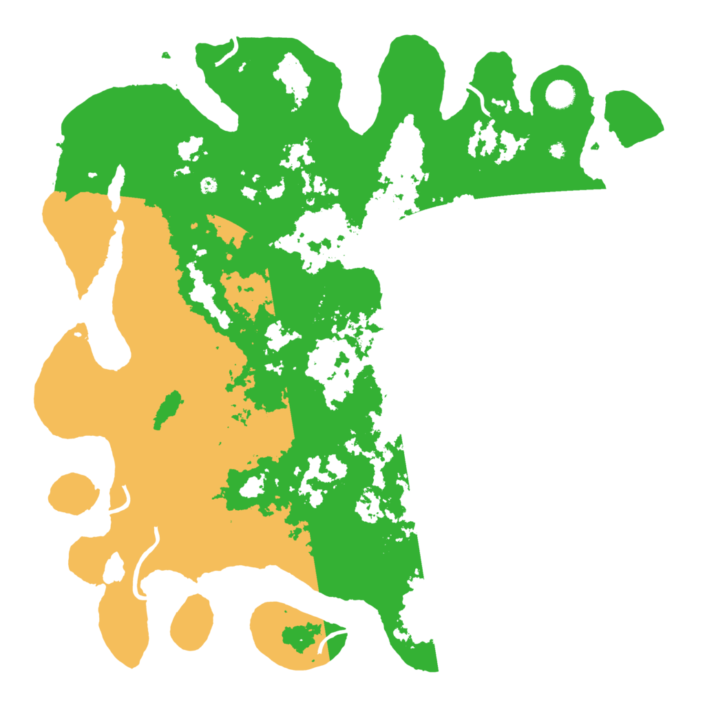 Biome Rust Map: Procedural Map, Size: 4300, Seed: 25526336