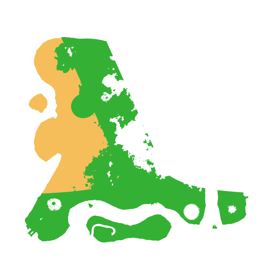 Biome Rust Map: Procedural Map, Size: 3000, Seed: 2129069605