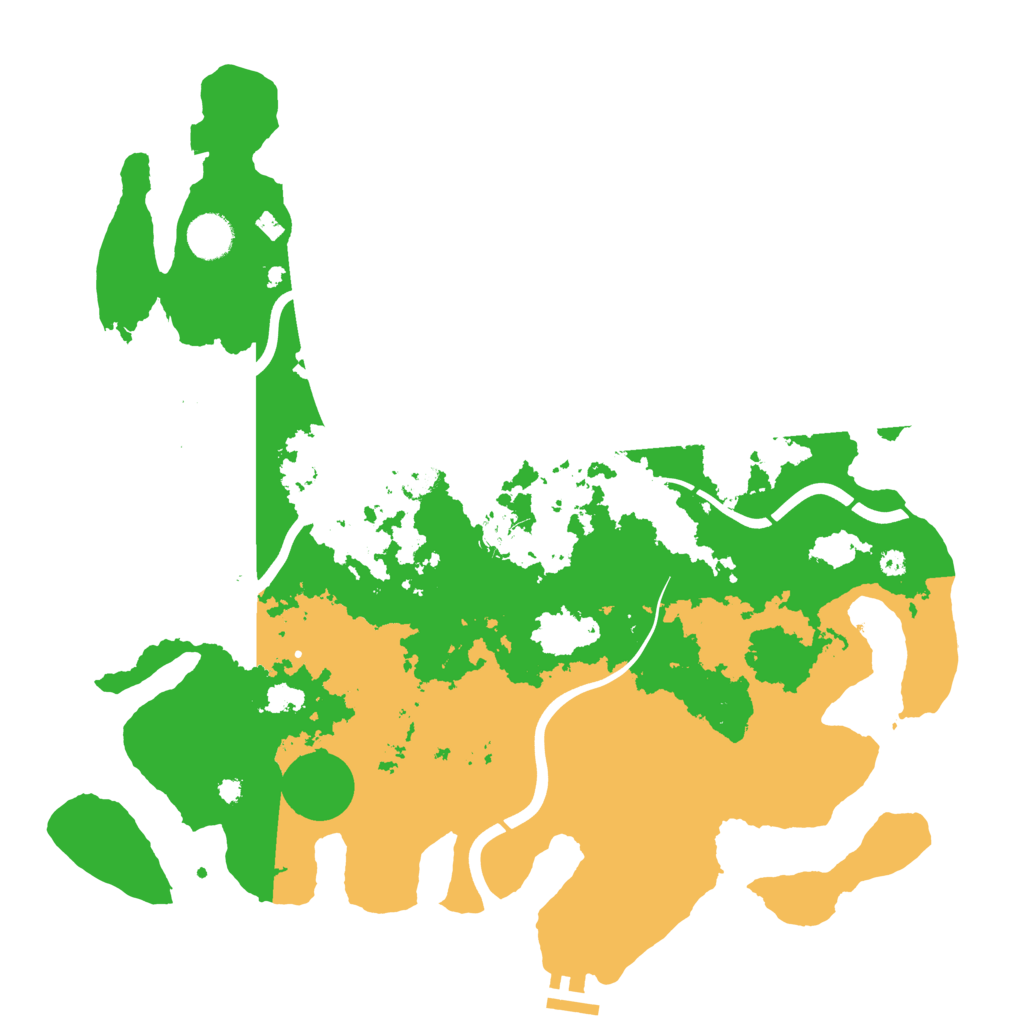 Biome Rust Map: Procedural Map, Size: 3950, Seed: 175131431