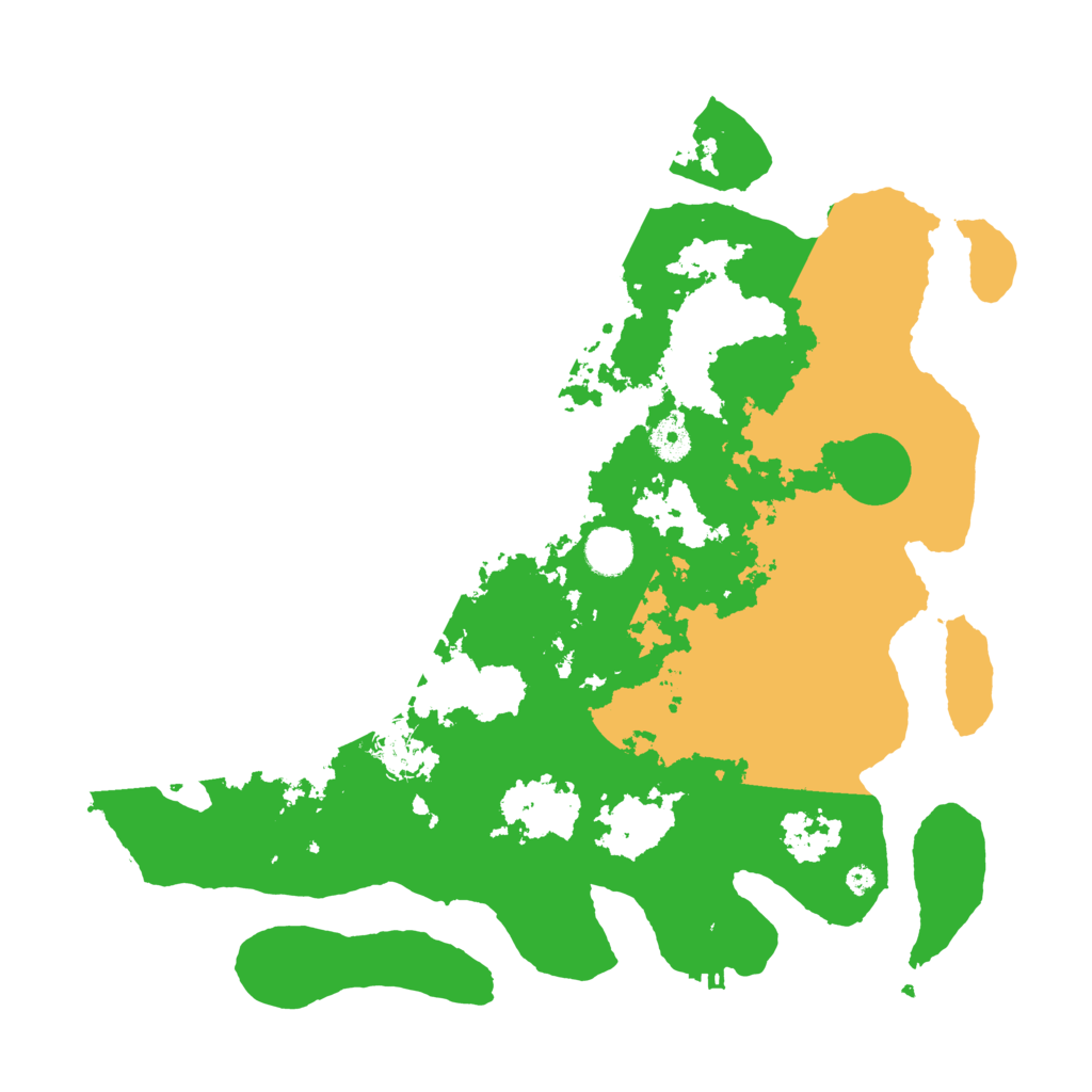 Biome Rust Map: Procedural Map, Size: 4000, Seed: 612260013