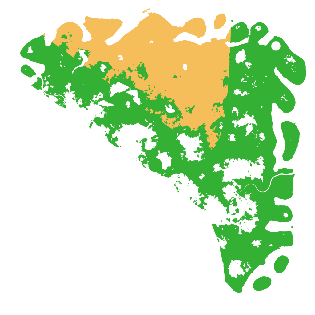 Biome Rust Map: Procedural Map, Size: 6000, Seed: 553876797