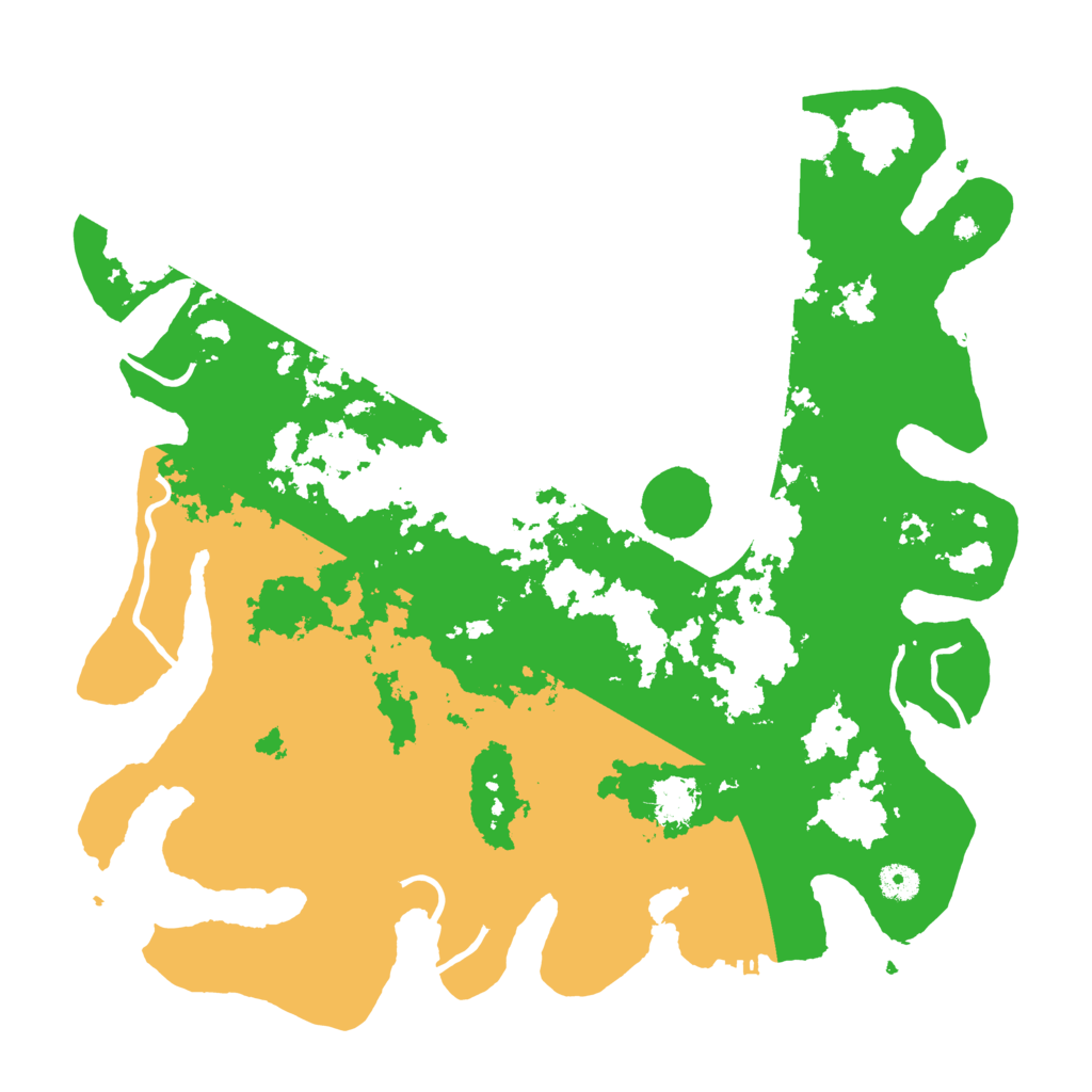 Biome Rust Map: Procedural Map, Size: 4250, Seed: 9532