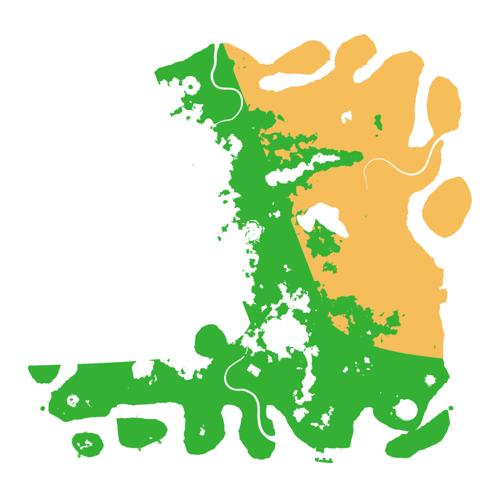 Biome Rust Map: Procedural Map, Size: 4200, Seed: 1654455