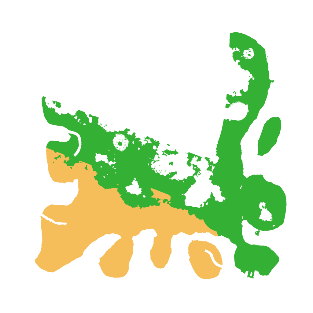 Biome Rust Map: Procedural Map, Size: 3000, Seed: 1307701353