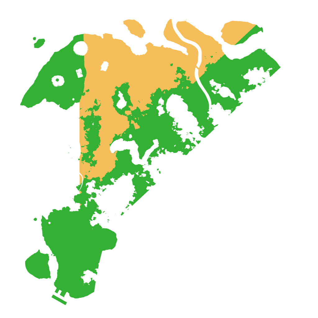 Biome Rust Map: Procedural Map, Size: 4000, Seed: 502883465