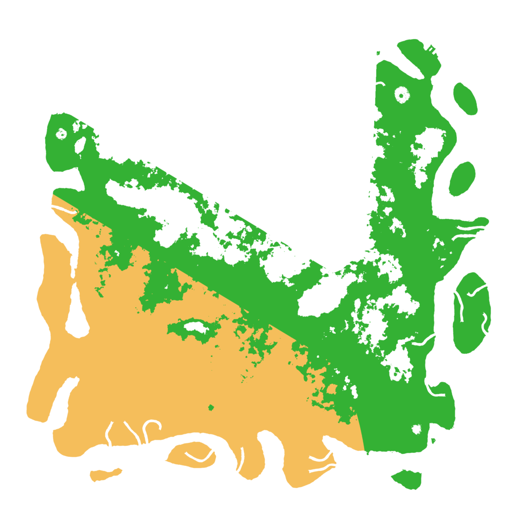 Biome Rust Map: Procedural Map, Size: 5000, Seed: 5236