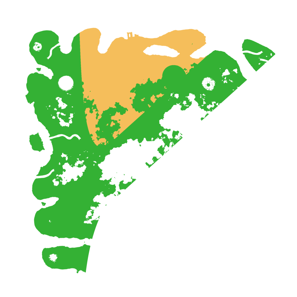 Biome Rust Map: Procedural Map, Size: 3500, Seed: 656674590