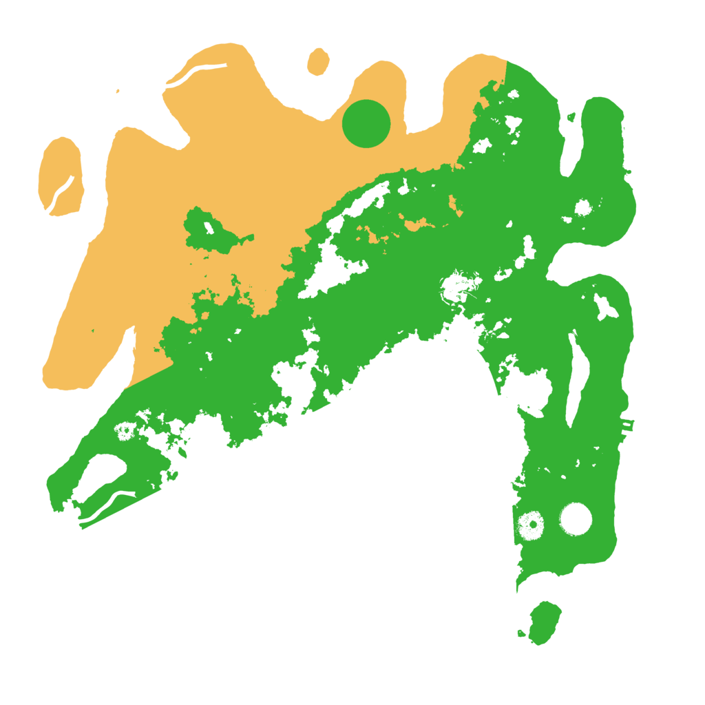 Biome Rust Map: Procedural Map, Size: 3850, Seed: 127383057