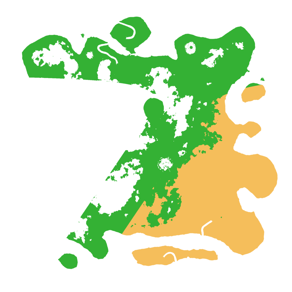 Biome Rust Map: Procedural Map, Size: 3850, Seed: 361808292