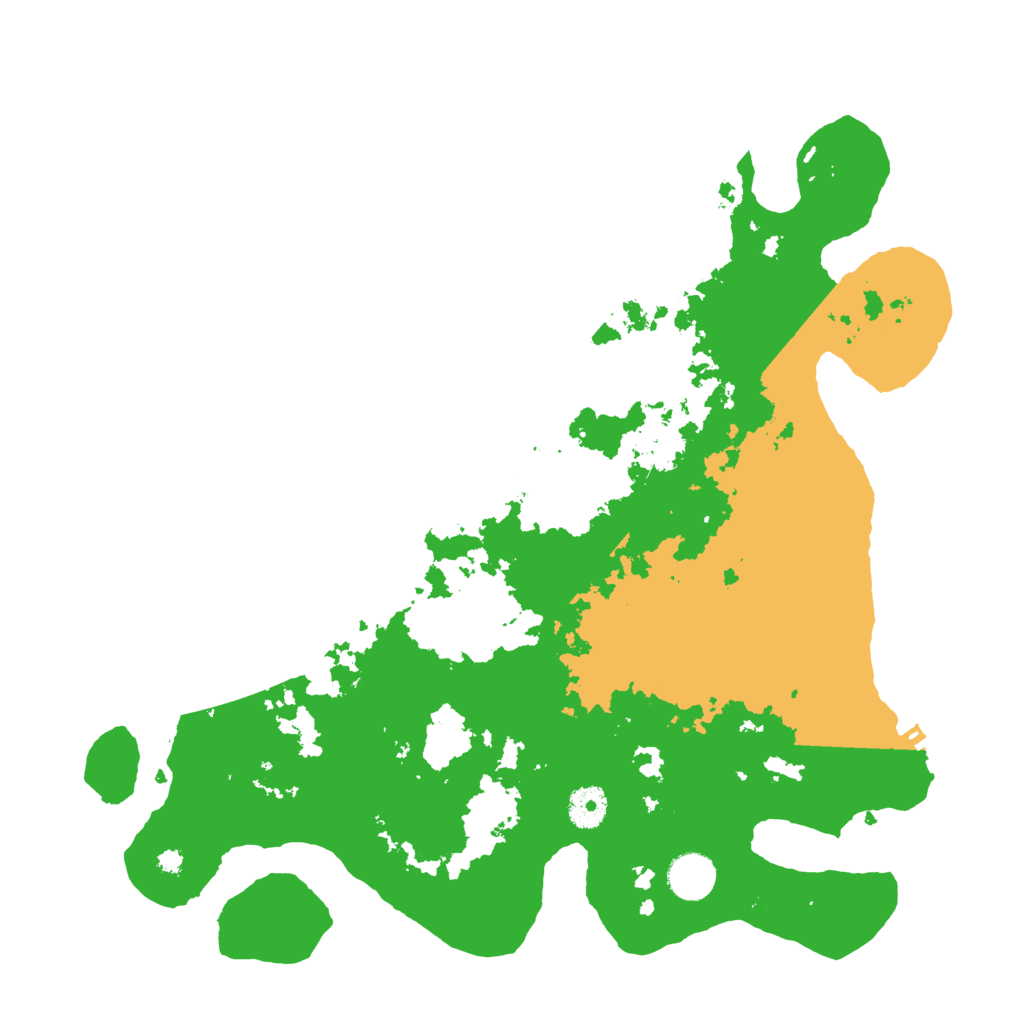 Biome Rust Map: Procedural Map, Size: 3800, Seed: 1451037241