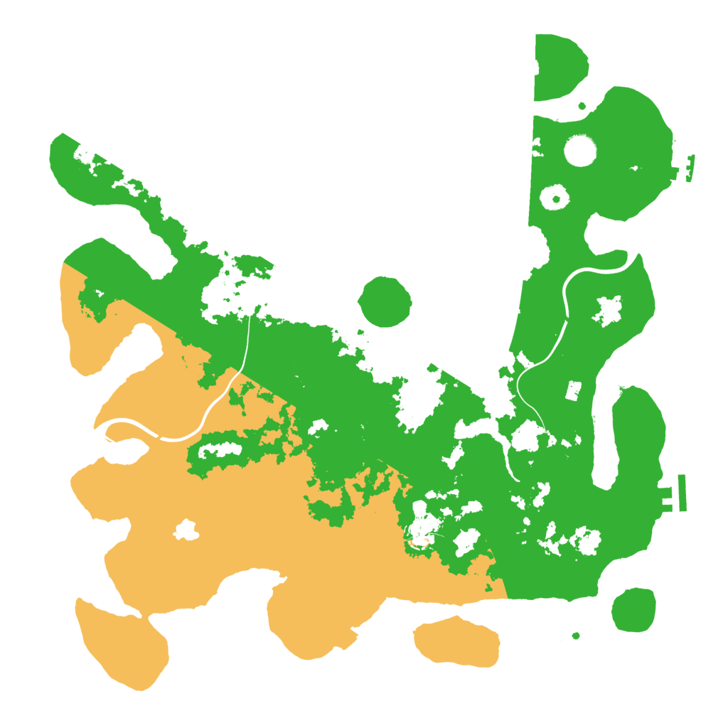 Biome Rust Map: Procedural Map, Size: 4000, Seed: 216088564