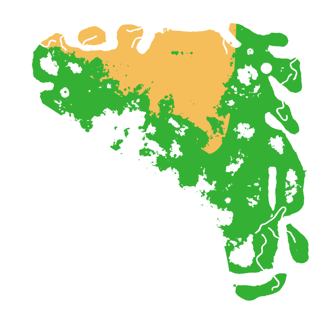Biome Rust Map: Procedural Map, Size: 5120, Seed: 1566577148