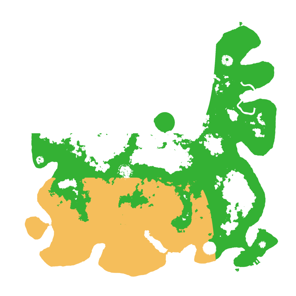 Biome Rust Map: Procedural Map, Size: 4000, Seed: 94907373