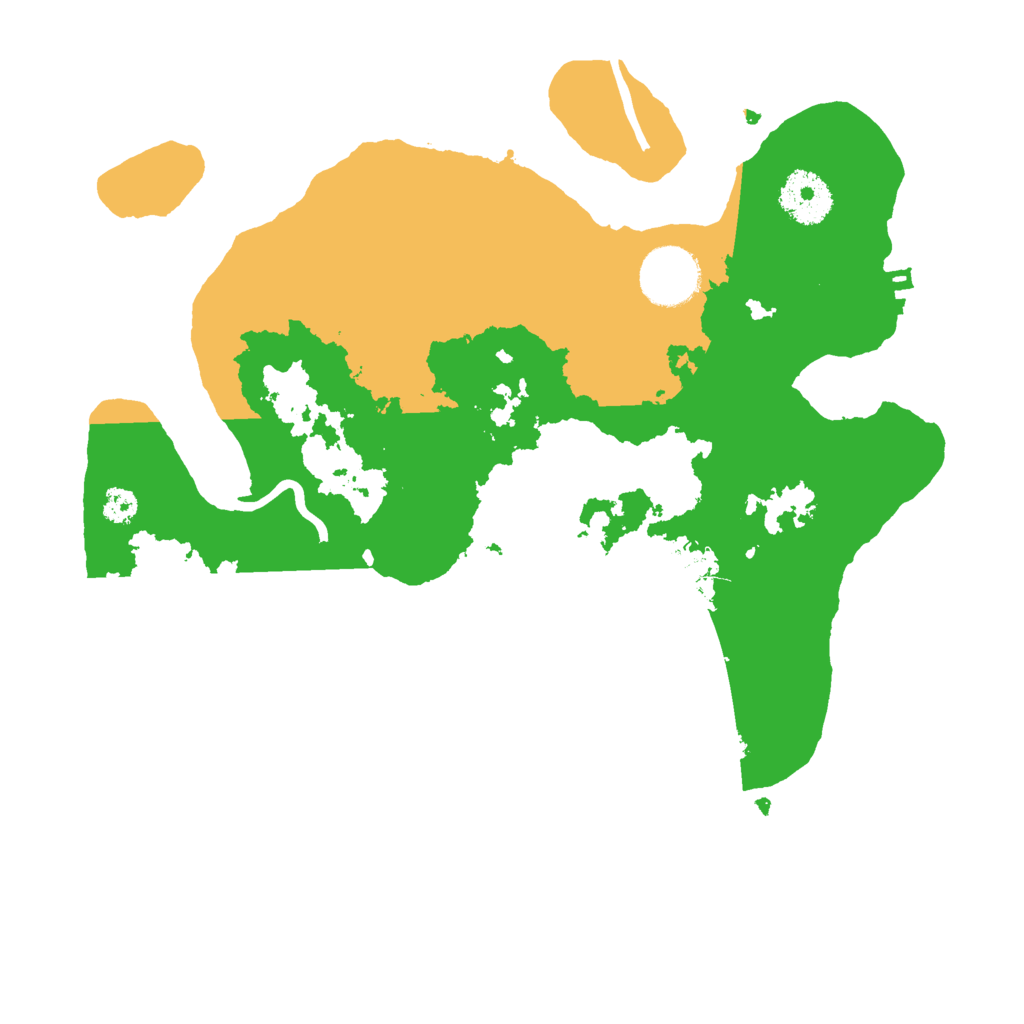 Biome Rust Map: Procedural Map, Size: 3000, Seed: 1028187595