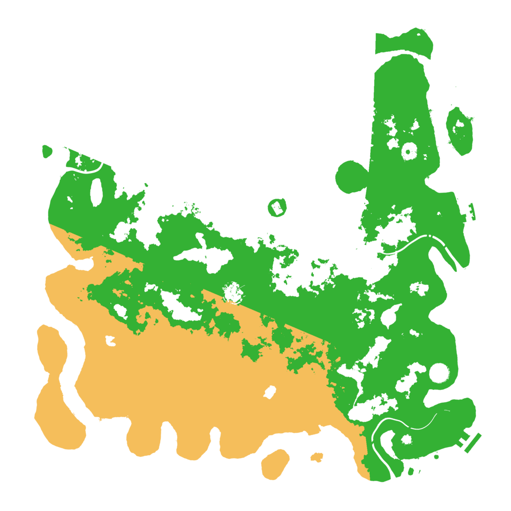 Biome Rust Map: Procedural Map, Size: 4500, Seed: 1347