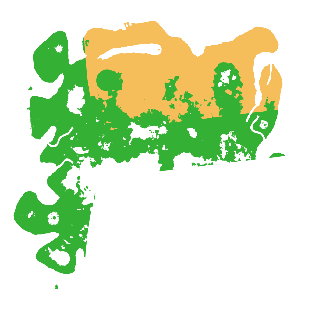 Biome Rust Map: Procedural Map, Size: 3800, Seed: 197860373