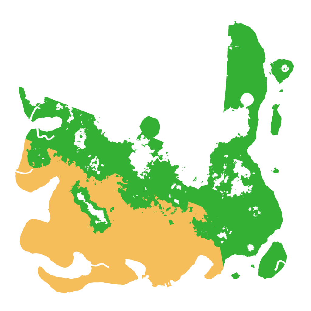 Biome Rust Map: Procedural Map, Size: 4250, Seed: 345005424