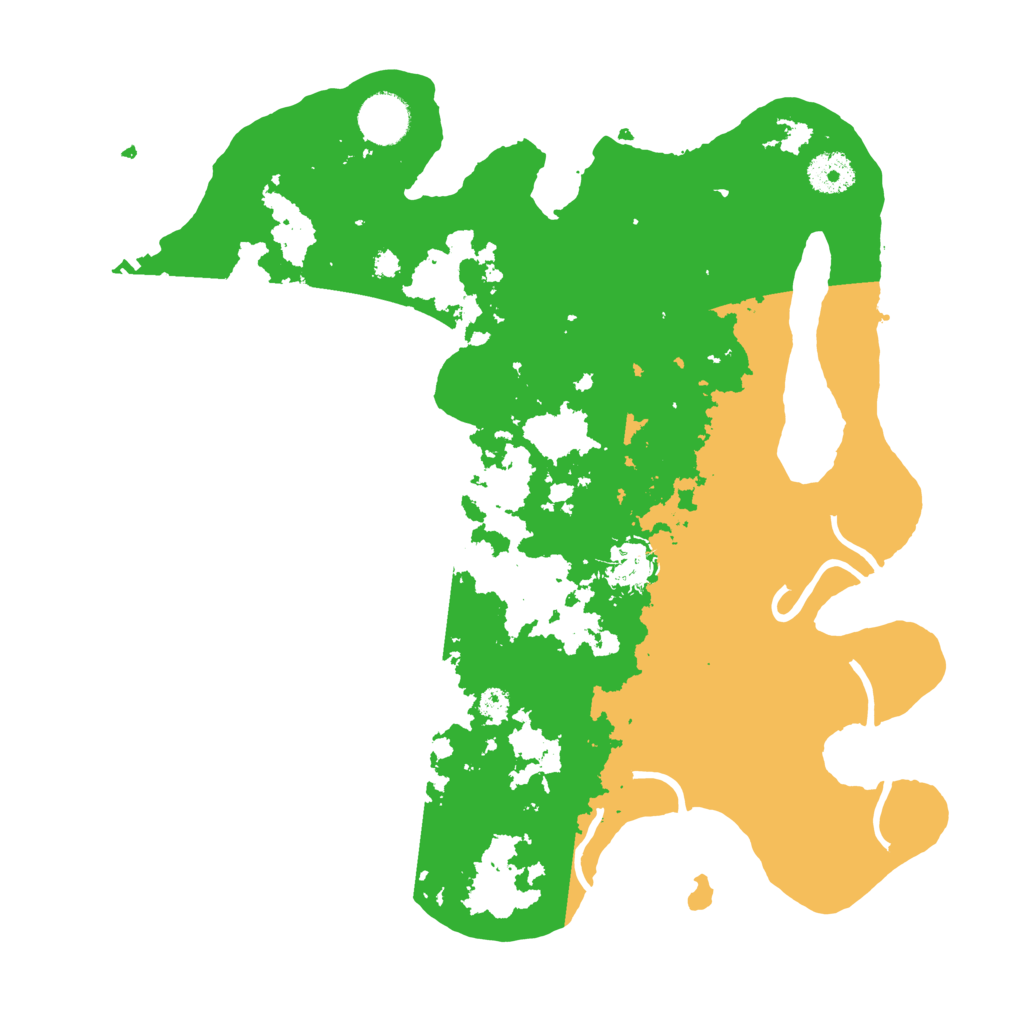 Biome Rust Map: Procedural Map, Size: 3500, Seed: 1525977698