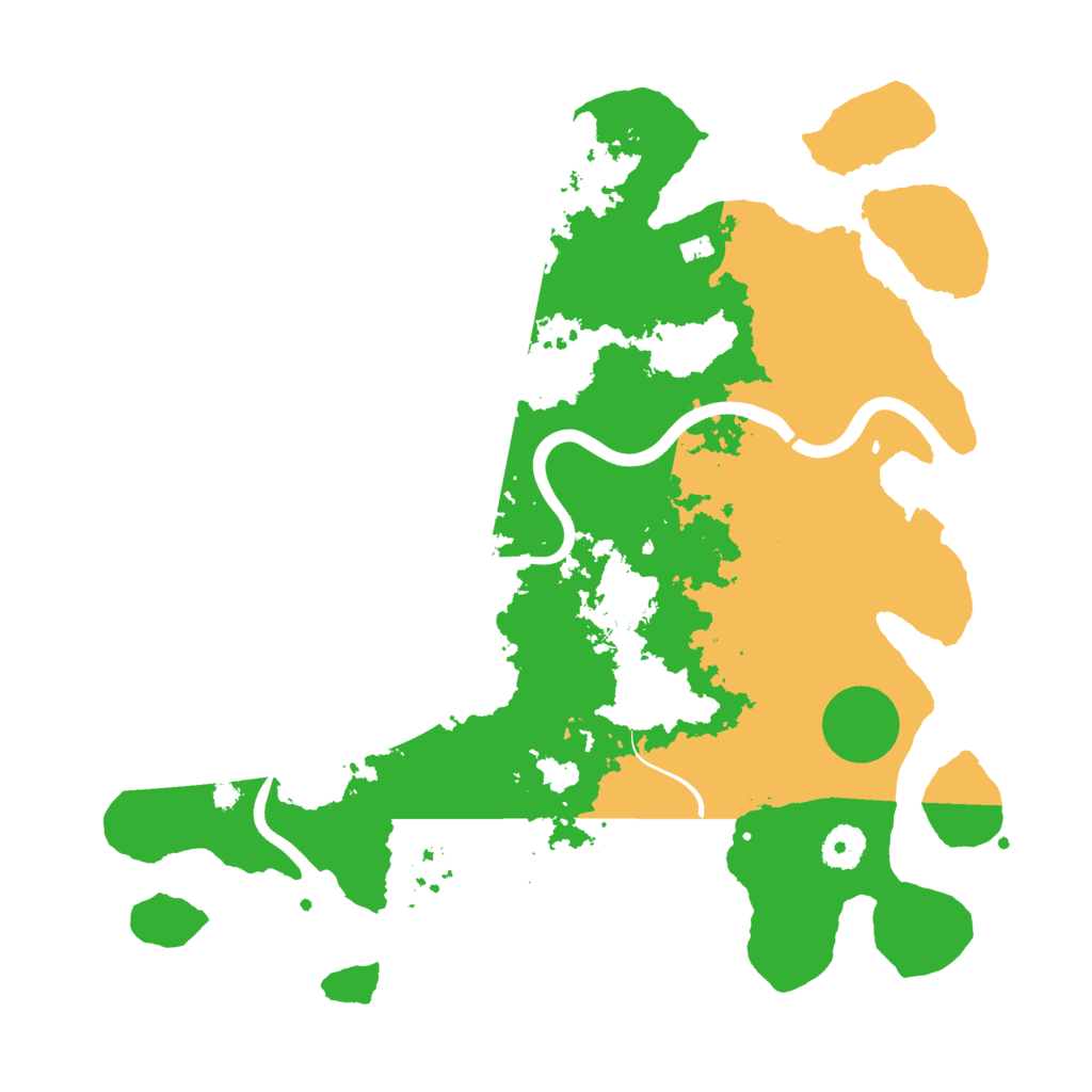 Biome Rust Map: Procedural Map, Size: 3750, Seed: 8746
