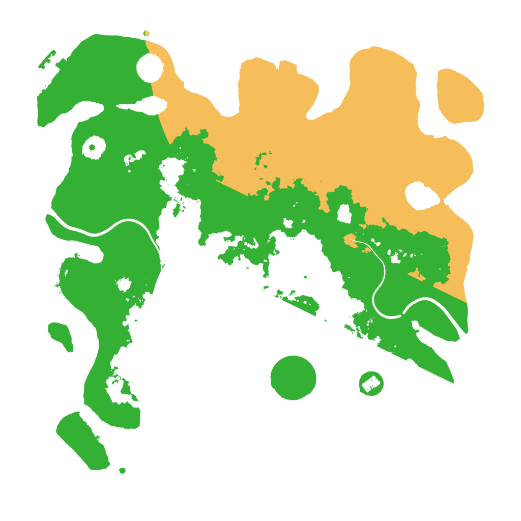 Biome Rust Map: Procedural Map, Size: 3400, Seed: 1782768580