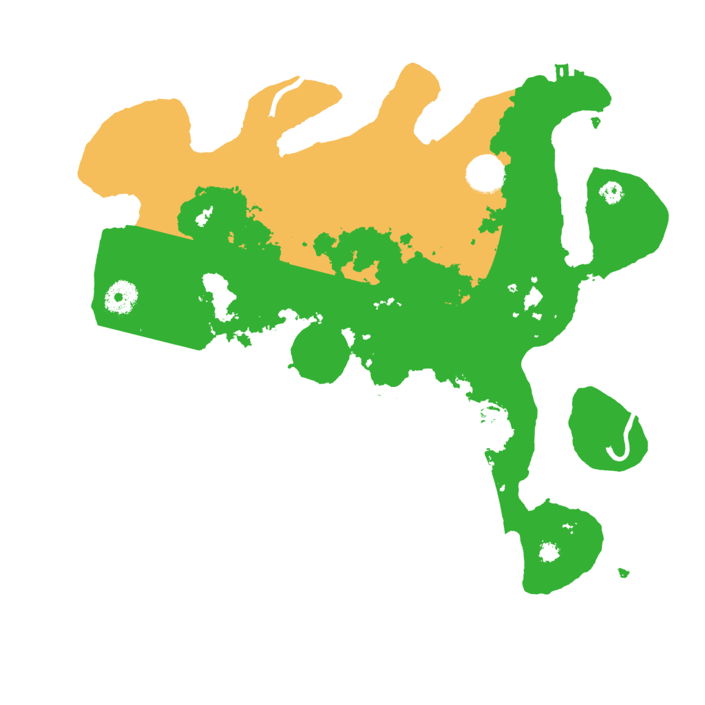 Biome Rust Map: Procedural Map, Size: 3250, Seed: 1987212392