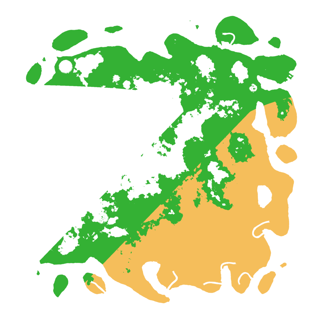 Biome Rust Map: Procedural Map, Size: 4250, Seed: 486059236