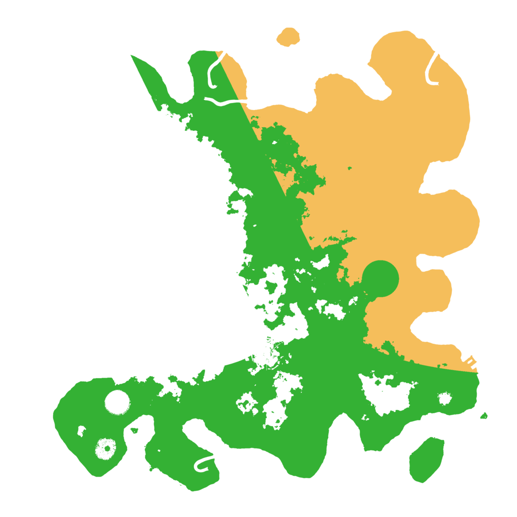 Biome Rust Map: Procedural Map, Size: 3700, Seed: 1537014158