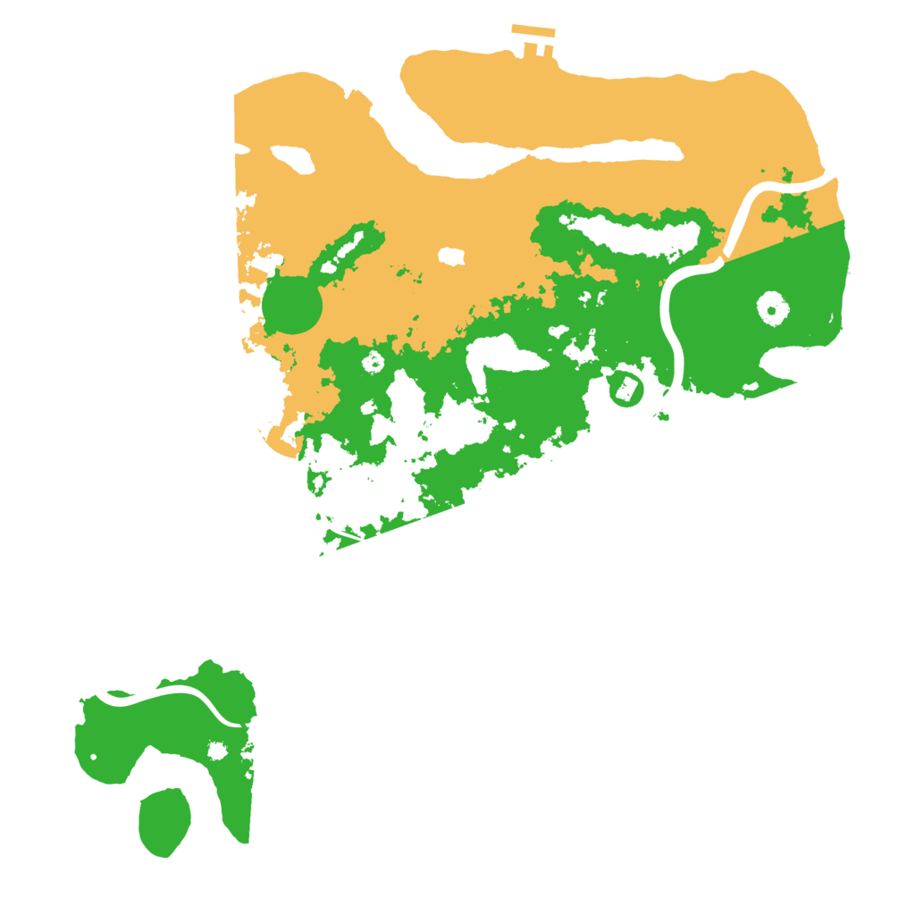 Biome Rust Map: Procedural Map, Size: 4250, Seed: 460955058