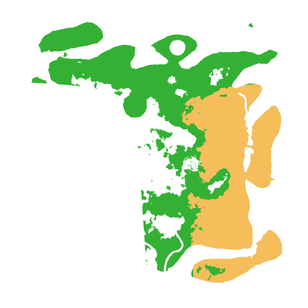 Biome Rust Map: Procedural Map, Size: 3500, Seed: 1330855356