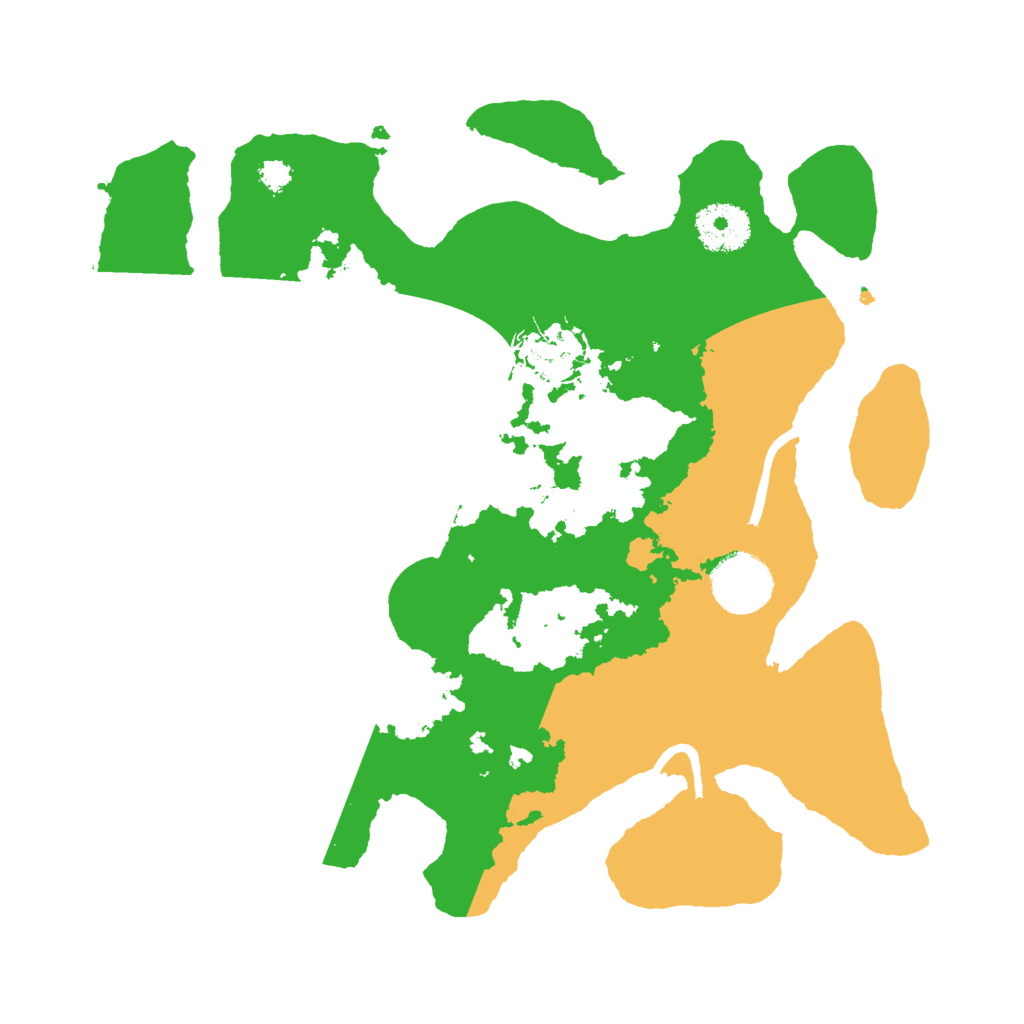Biome Rust Map: Procedural Map, Size: 3000, Seed: 2029384200