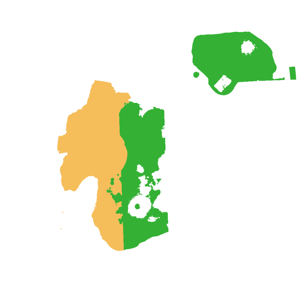 Biome Rust Map: Procedural Map, Size: 2000, Seed: 654389