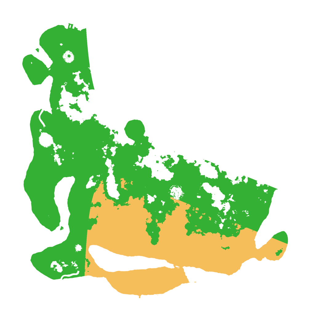 Biome Rust Map: Procedural Map, Size: 4200, Seed: 1894286281