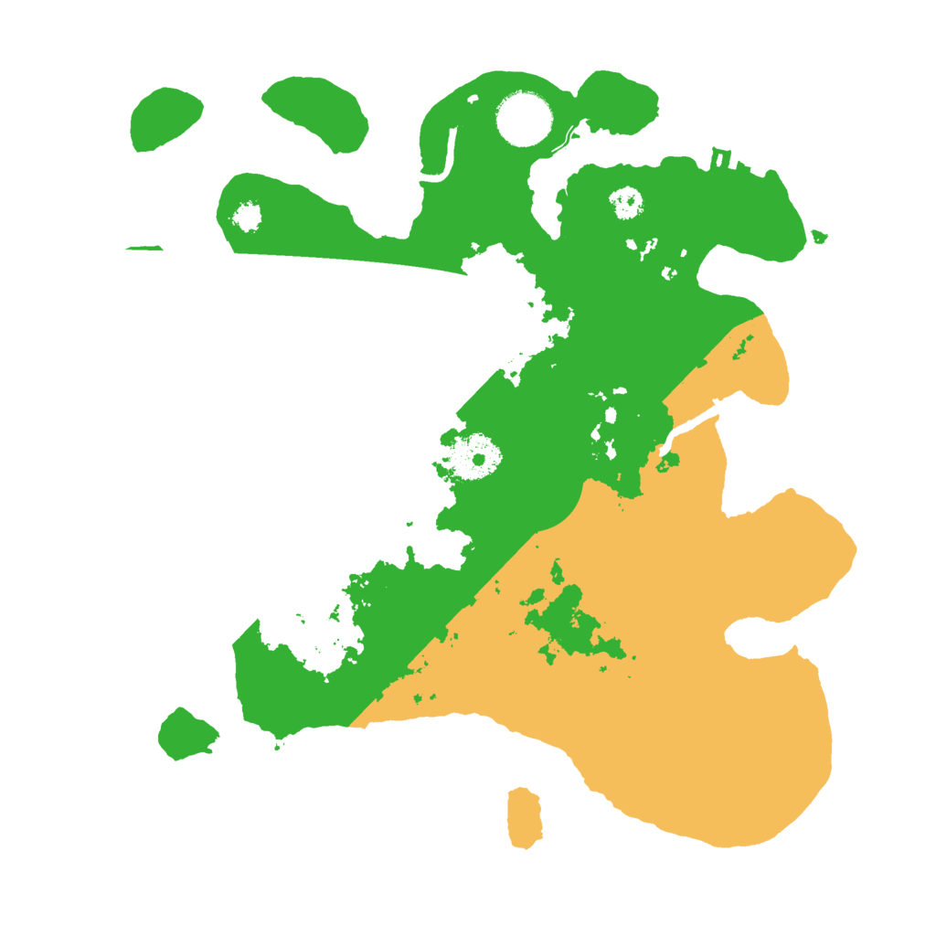 Biome Rust Map: Procedural Map, Size: 3000, Seed: 1457419013