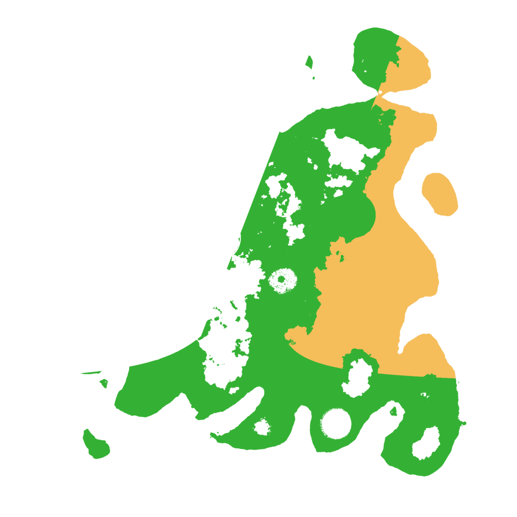 Biome Rust Map: Procedural Map, Size: 3000, Seed: 876304231