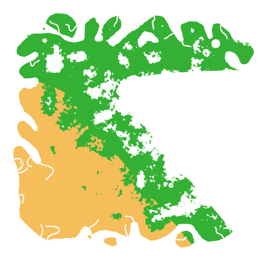 Biome Rust Map: Procedural Map, Size: 5300, Seed: 173451