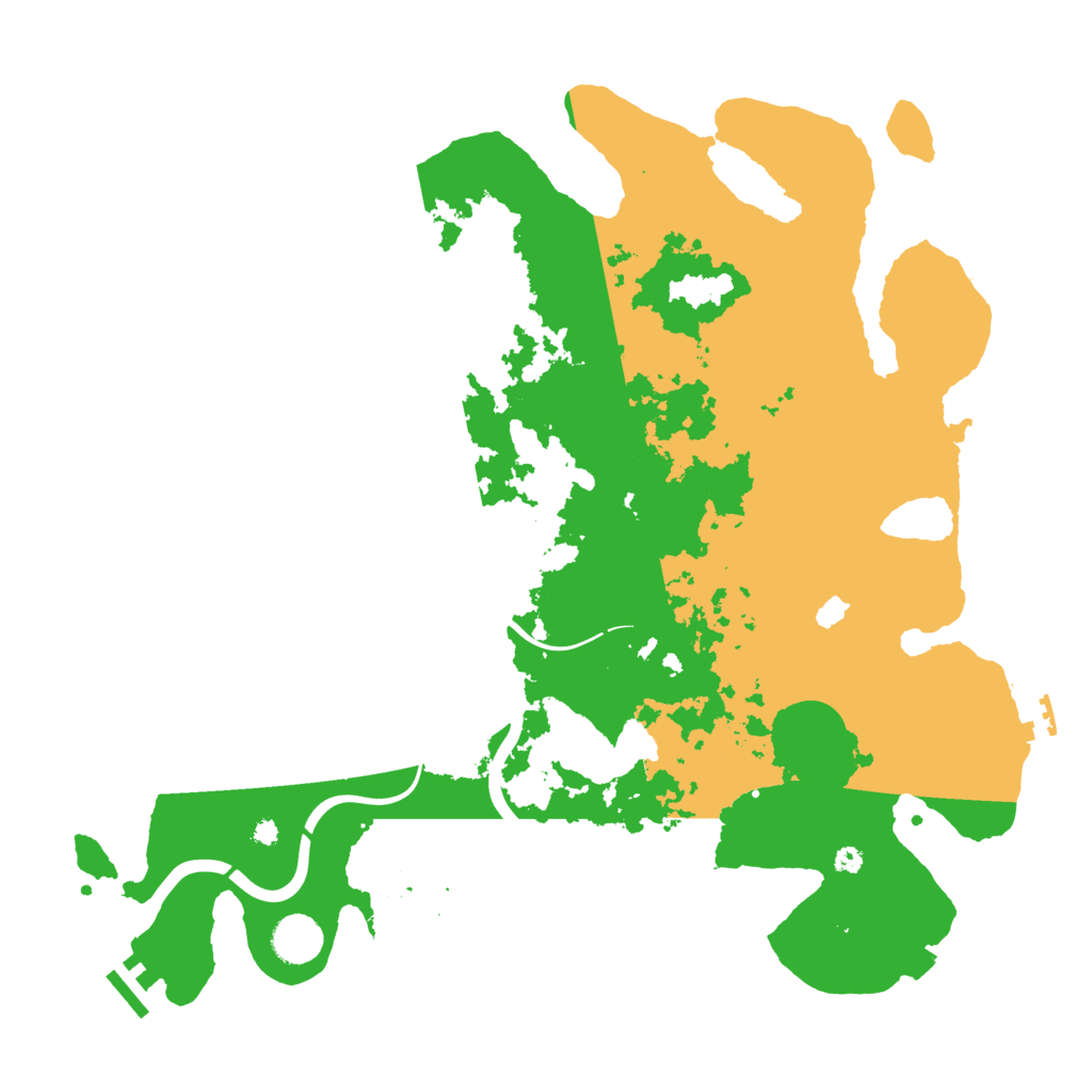 Biome Rust Map: Procedural Map, Size: 4000, Seed: 454130419