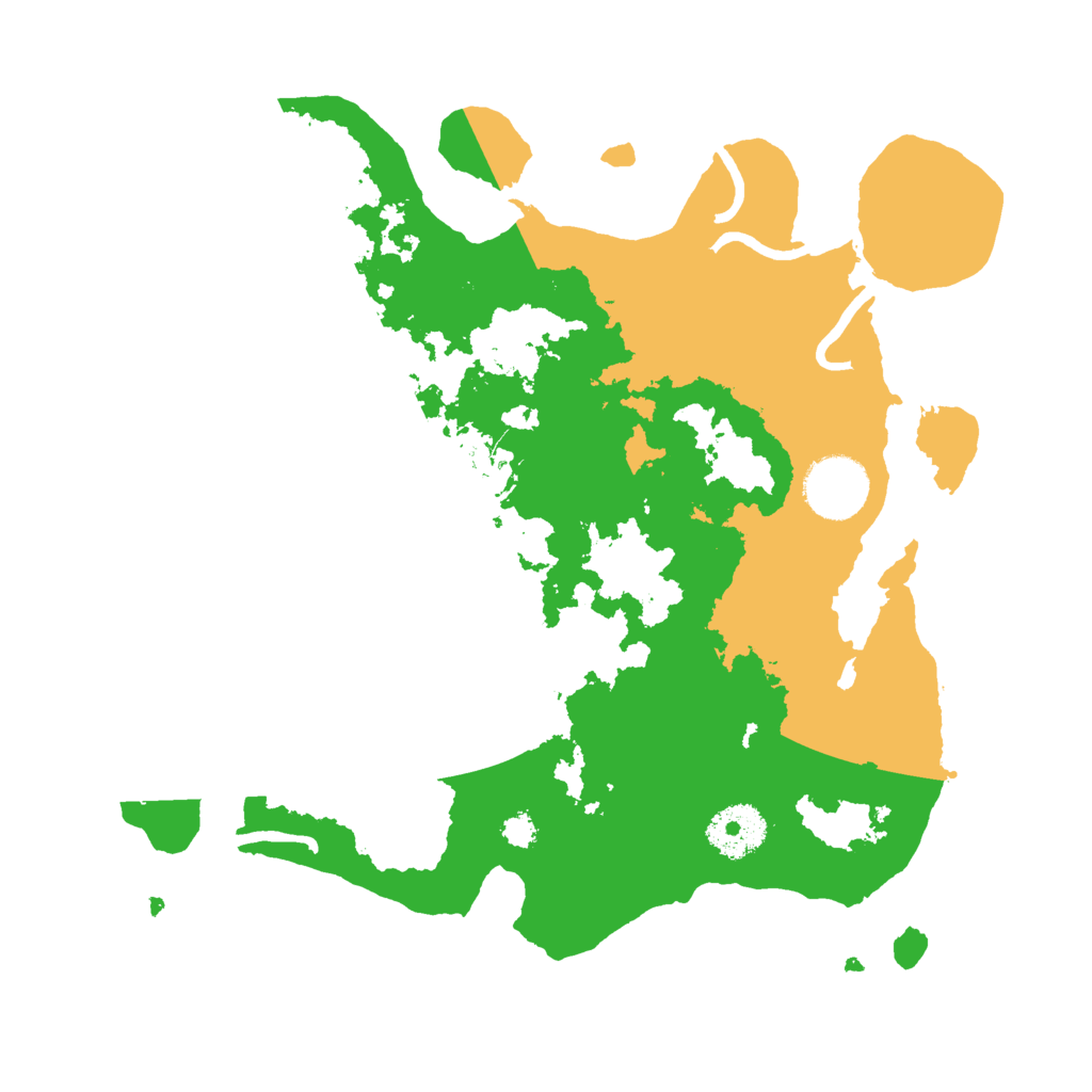 Biome Rust Map: Procedural Map, Size: 3000, Seed: 848484