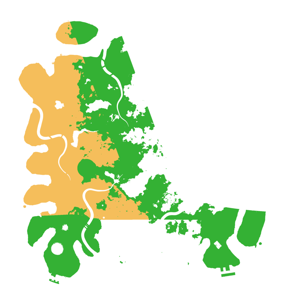 Biome Rust Map: Procedural Map, Size: 4250, Seed: 1604