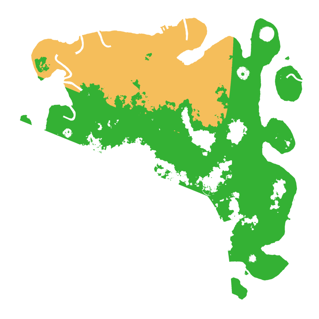 Biome Rust Map: Procedural Map, Size: 3850, Seed: 589676609