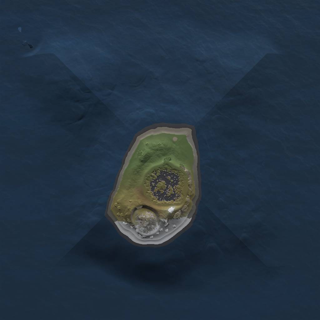 Rust Map: Procedural Map, Size: 1000, Seed: 661546890, 3 Monuments