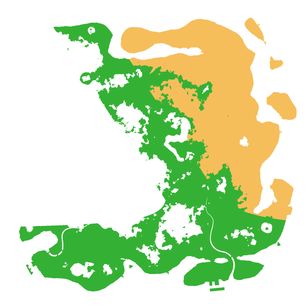 Biome Rust Map: Procedural Map, Size: 4250, Seed: 1745536969