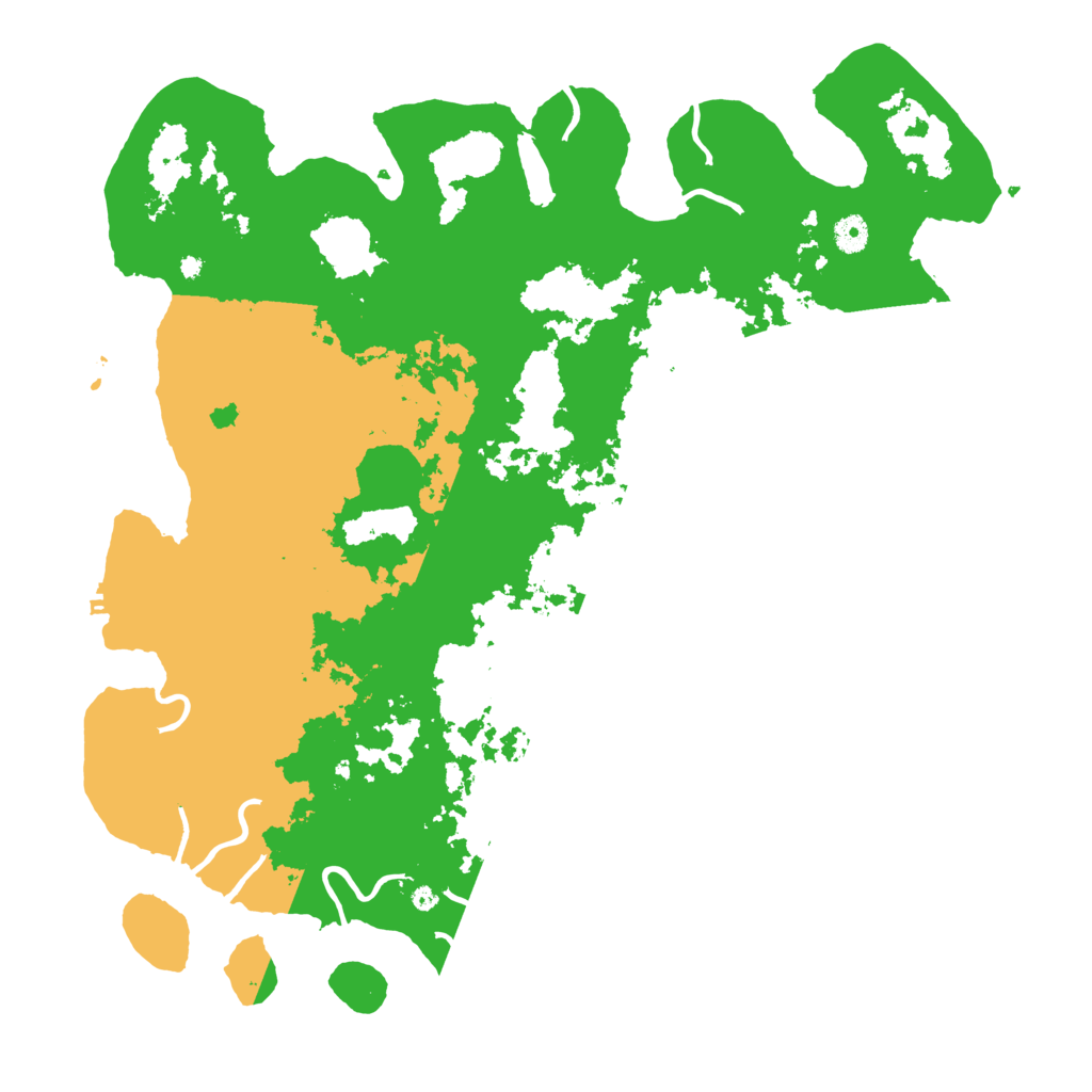 Biome Rust Map: Procedural Map, Size: 4550, Seed: 1777666666