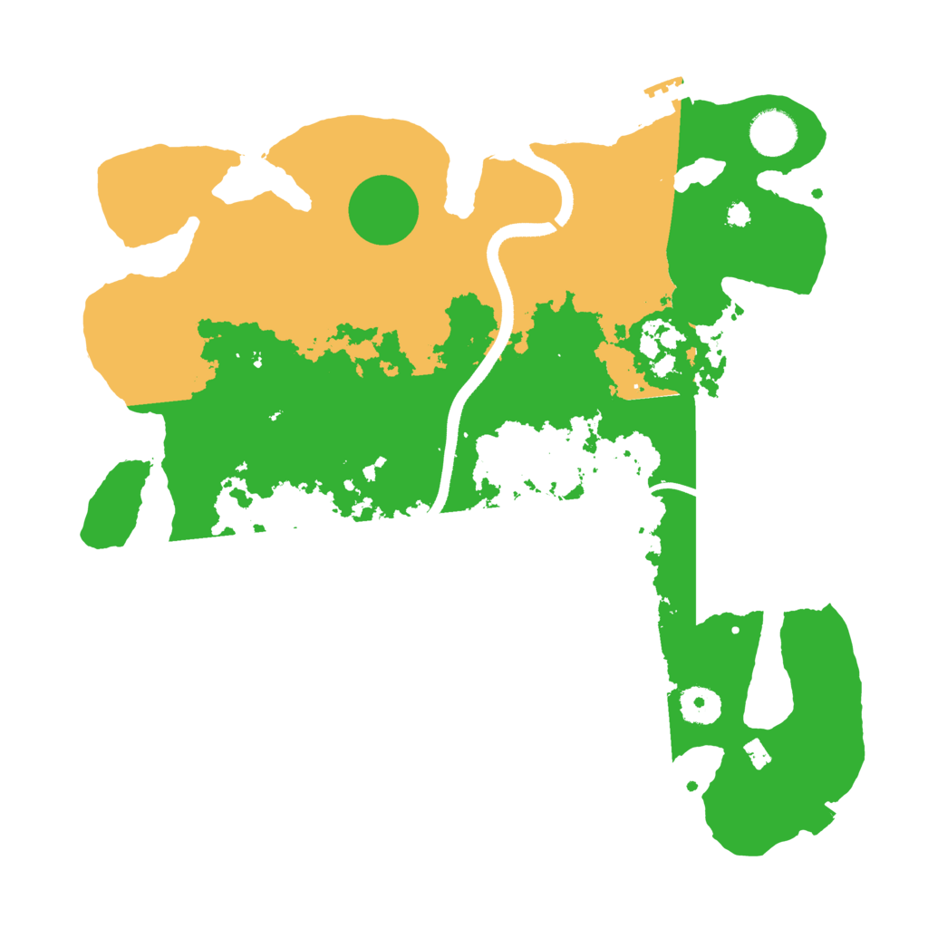 Biome Rust Map: Procedural Map, Size: 3500, Seed: 1410861319