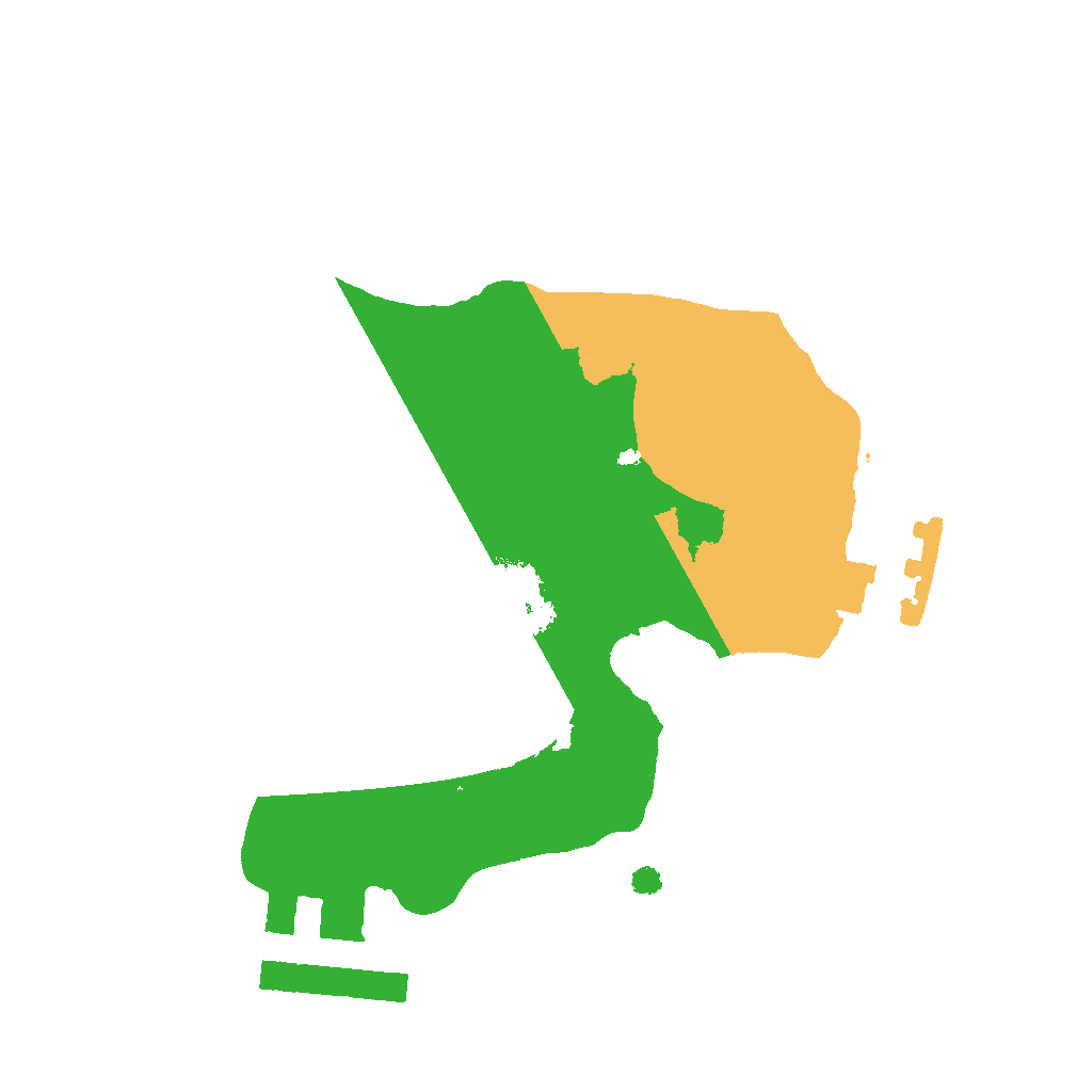 Biome Rust Map: Procedural Map, Size: 1500, Seed: 50001