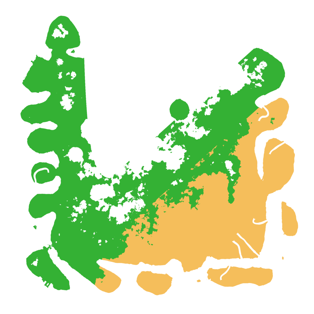 Biome Rust Map: Procedural Map, Size: 4250, Seed: 1245344354