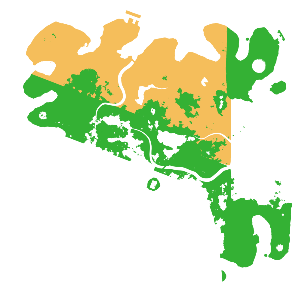 Biome Rust Map: Procedural Map, Size: 4000, Seed: 332162049