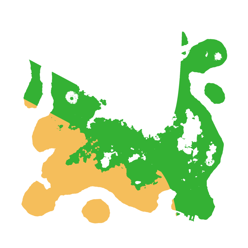 Biome Rust Map: Procedural Map, Size: 3000, Seed: 14003503